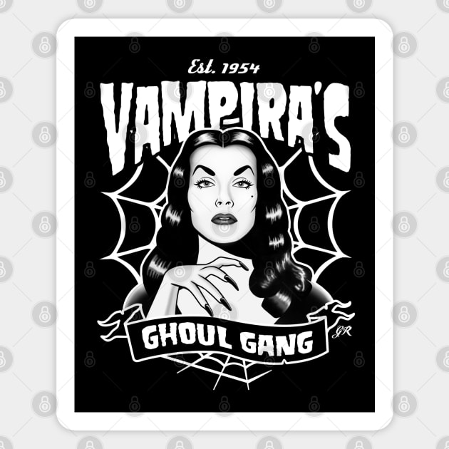 Vampira's Ghoul Gang Magnet by Gothic Rose